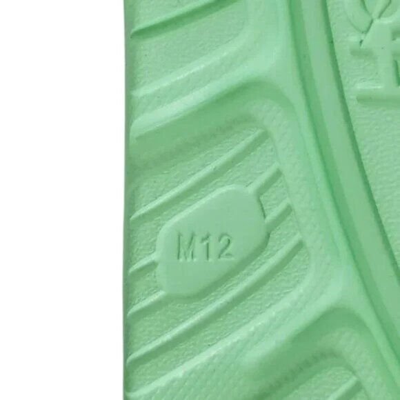 HOKA UNISEX ora recovery slide 3 lime glow Size12 men 14 women  NWT - Picture 8 of 9